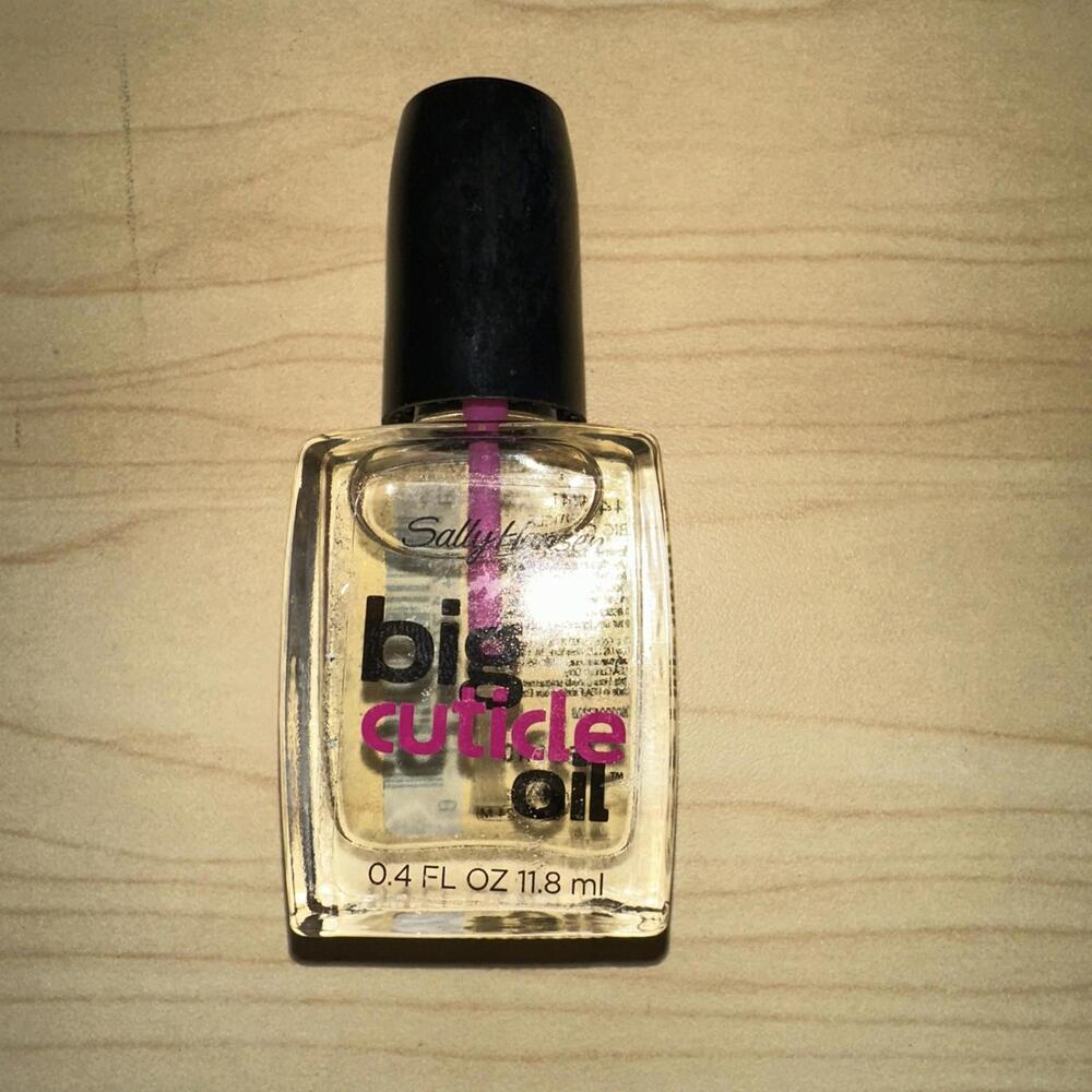 Two Sally Hansen Big Cuticle Oil 0.4oz Strengthen, Nourish